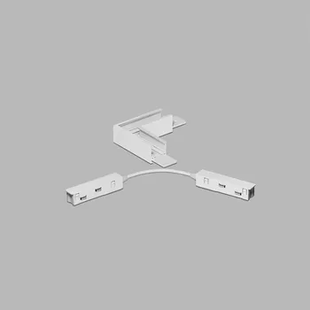 Bodové svítidlo LED2 Nízká rohová stropní spojka pro 48V magnetické lišty Barva: Bílá 6529701