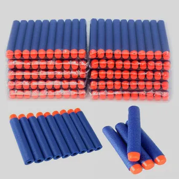 Náhradní náboje (šipky) do pistole Nerf, 100 Ks, tmavě modré