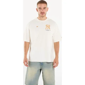 Pánské tričko Tričko New Era MLB Baseball Graphic Os Tee New York Yankees UNISEX Off White S