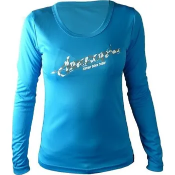 cyklistický dres Dres dlouhý dámský HAVEN AMAZON modro/bílý XXL