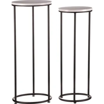 Stojan na květiny Stojan na květiny Autronic Stojan na květiny - kov, břidlicová deska, cena za sadu 2 ks (FA23-029)