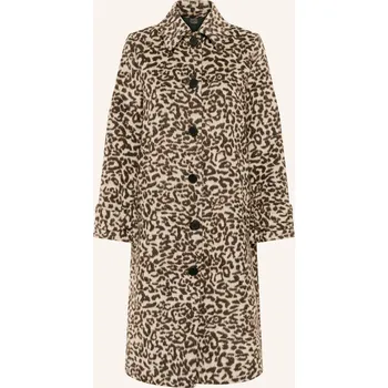 Dámský kabát Part Two Dámský Kabát Suzypw, tmavě hnědá / velbloudí /...