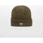 Čepice adidas Fisherman Short Beanie Olive Strata/ Semi Lucid Fuchsia M