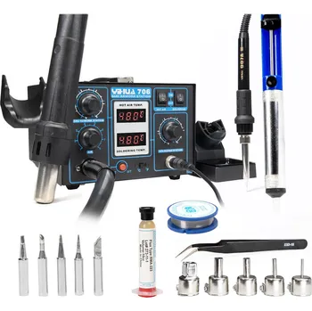 Páječka Příslušenství pájecí stanice Yihua 706 - Sada pro pájení elektroniky
