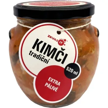 konzervovaná zelenina ZKVAS.IT Kimči tradiční extra pálivé 520ml