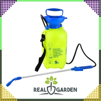 Postřikovač Tlakový ruční postřikovač 5 l se zádovým popruhem a lancí