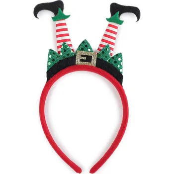 Čelenka Čelenka do vlasů vánoční / párty, střední, 2 zelená