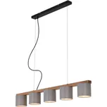 Briloner 4075-054 - Lustr na lanku RHON 5xE14/25W/230V