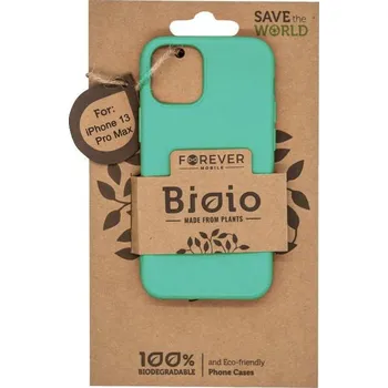 Pouzdro na mobilní telefon Forever Bioio pro Apple iPhone 13 Pro Max, mint