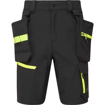 Pánské kraťasy PORTWEST EV4 EV444 / Pánském lehké kraťasy s odnímatelnými kapsami - černá UK 42/EU 58