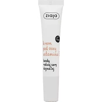 Pleťový krém Ziaja Vitamin E oční krém s vitamínem E 15 ml + Prodloužená možnost vrácení zboží do 30 dnů.
