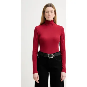 Pánské tričko Tričko s dlouhým rukávem Marc O'Polo 5000007490 červená 33X, vel. S