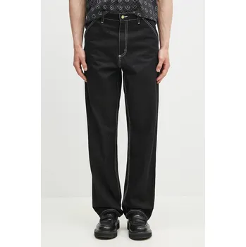 Pánské džíny Džíny Carhartt WIP Single Knee Pant pánské, I034864.8902, 34, černá, 99J