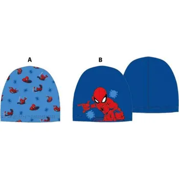 Pokrývka hlavy 2ks Jarní / Podzimní čepice SPIDER-MAN Velikost: 52