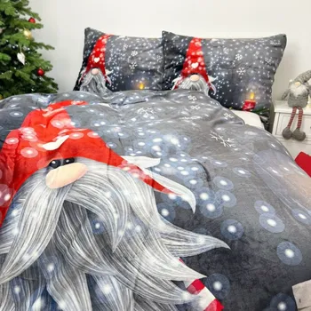 Povlečení Mikroplyšové povlečení - Skřítek 140 x 200, 70 x 90 cm zip