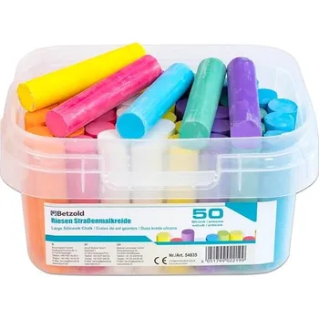 Kresba Betzold Barevné venkovní křídy 50 ks