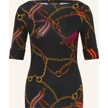 Lauren Ralph Lauren Dámské Tričko, černá / zlatá / tmavě...