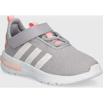 Chlapecké tenisky Dětské sneakers boty adidas RACER TR23 EL šedá barva, IE1388 09X, EUR 25.5