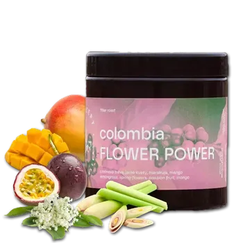 Káva Concept Coffee Roasters - Kolumbie FLOWER POWER| Výběrová káva | 250g | Zrnková - 100% Arabika