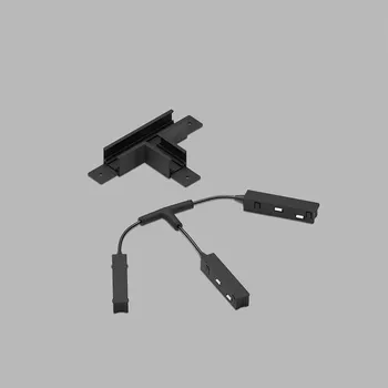 Bodové svítidlo LED2 Nízká T-spojka pro 48V magnetické lišty Barva: Černá 6529503