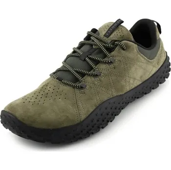 Pánská móda Nadměrné barefoot MERRELL MEwrapt olive/ black (nadměrná obuv - bosé nohy)