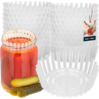 Zavařovací pomůcka KOTARBAU Svorka na zavařovací sklenice 100 mm 20 ks