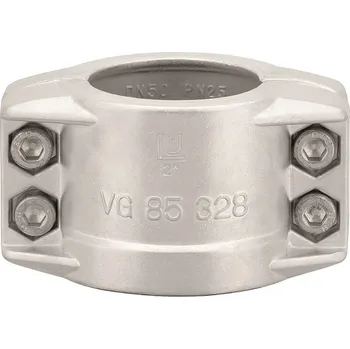 Držák na zahradní hadici LÜDECKE CLAMPS KSA - čelisťová spona AL pro hadice 1" Aquaflat SNOW