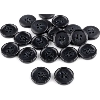 Knoflík Knoflík oblekový velikost 24", 28", 32", 36", 40", střední, 8 (32") černá