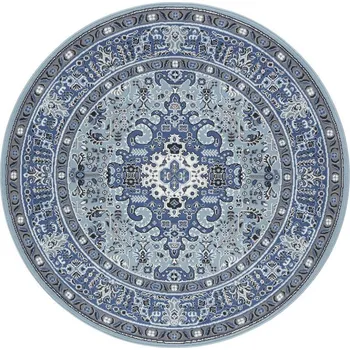 Koberec Hanse Home Kruhový koberec Mirkan 104438 Skyblue Rozměry koberců: 160x160 (průměr) kruh