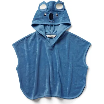 698042 - Tchibo - Dětské pončo z froté - pro miminko - vel. 74/80 - barva: modrá