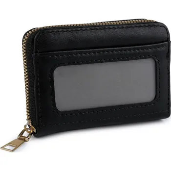 Peněženka Peněženka na platební a věrnostní karty 8x11 cm, barva 6 černá