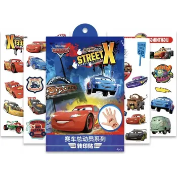 Odstranitelné tetování Dětské dočasné tetování - CARS 3 NITROADE - 4 ks (Značka: TAKARA TOMY)