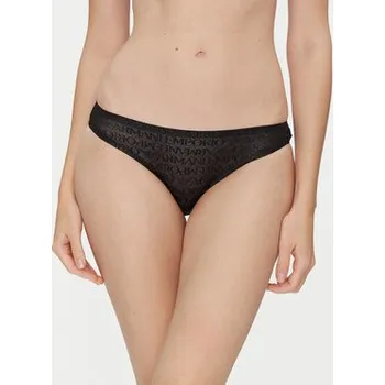 Kalhotky Emporio Armani Underwear Souprava brazilských kalhotek EW000403 AF10880 MC005 Černá XL
