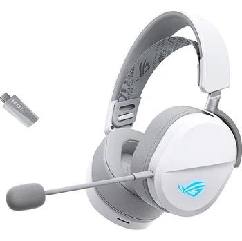 Sluchátka ASUS ROG PELTA Moonlight White