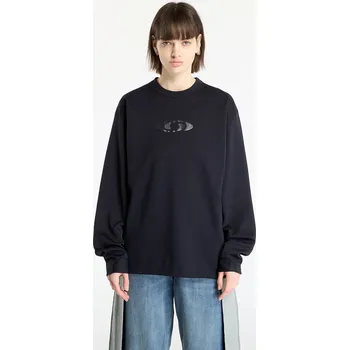 Pánské tričko Tričko MM6 x Salomon Long-Sleeved Top Washed Black M