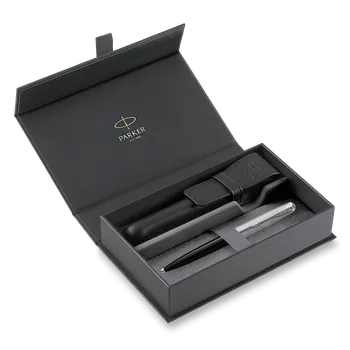 Dárková kazeta Parker 51 Black - sada kuličkové pero a pouzdro