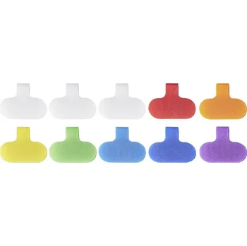 SpeaKa Professional SP-13756876 Označovač kabelů Potisknutelná plocha: 38 x 20 mm bílá, červená, oranžová, žlutá, zelená