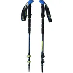 turistické hole VIKING Carbo Lite, black/lime/blue
