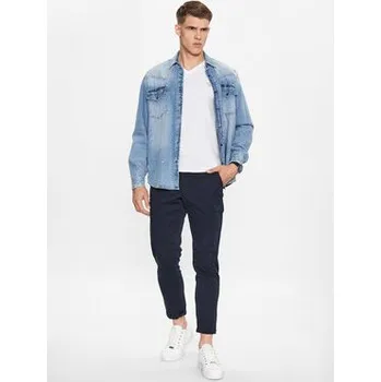 Pánská móda Guess T-Shirt M2YI32 J1314 Bílá Slim Fit XS