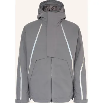 Pánská bunda Adidas Terrex Pánská 2V1 Bunda Xploric Climaproof, šedá, 50