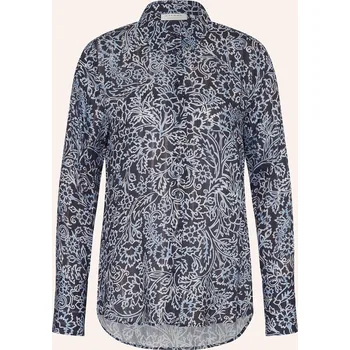 Dámská halenka Eterna Dámská Košilová Halenka S Třpytivou Přízí, modrá /...