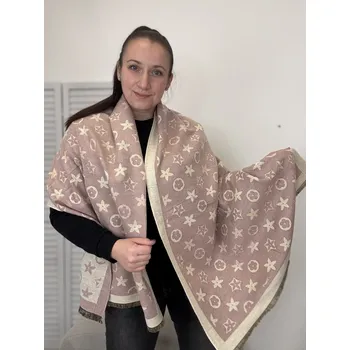 Šála Šála se vzorkem Gupita Barva: Růžová