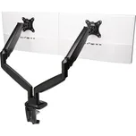 Kensington One-Touch Height Adjustable Dual Monitor Arm - Black
