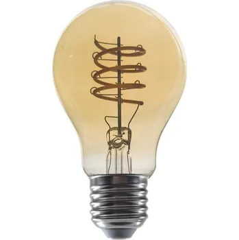 Žárovka LED žárovka LED filament žárovka Amber A60 4 W/230 V/E27/1800 K/270 lm/360°/Dim