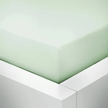 Prostěradlo Jersey prostěradlo LYCRA 90x200 / 25cm - světlá šalvěj