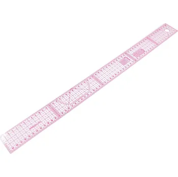 Pravítko ohebné 5x60 cm, barva 3 transparent