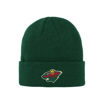 Kšiltovka Dětský Kulich NHL Outerstuff Minnesota Wild Cuffed Knit, Velikost Youth (58 - 62 cm)