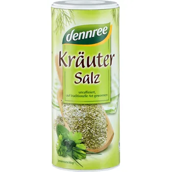 Kuchyňská sůl Dennree Bylinná sůl BIO 160 g