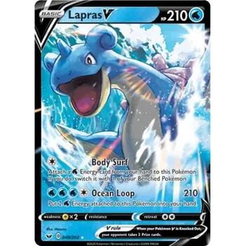 Sběratelská karetní hra Lapras V 049/202 - Sword & Shield