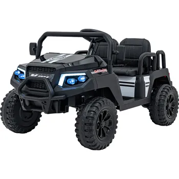 Dětské elektrovozidlo KidVolt PREMIUM Dětská buggy Champion | 4 místa | 400W | černá 4 místa | EVA kola | doba jízdy 100 min | nosnost 120kg | dálkový ovladač